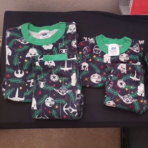 Hanna Andersson Star War Holiday Pajama Lot of 3 (12-18mo, 3T, 10)